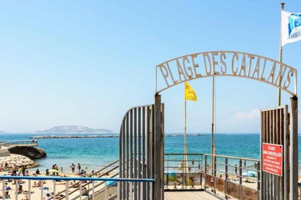 Grand Large Sur La Corniche Marseille Par Conciergerie By Sam Lägenhet Exteriör bild