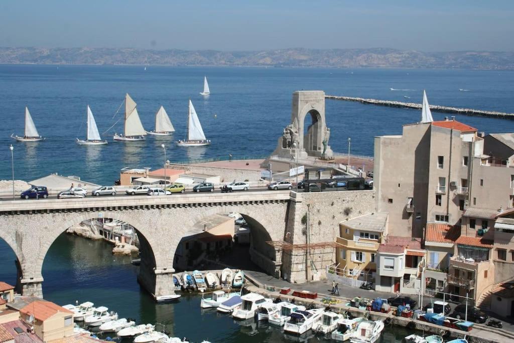 Grand Large Sur La Corniche Marseille Par Conciergerie By Sam Lägenhet Exteriör bild