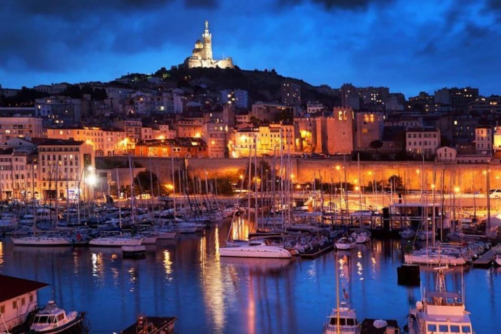 Grand Large Sur La Corniche Marseille Par Conciergerie By Sam Lägenhet Exteriör bild