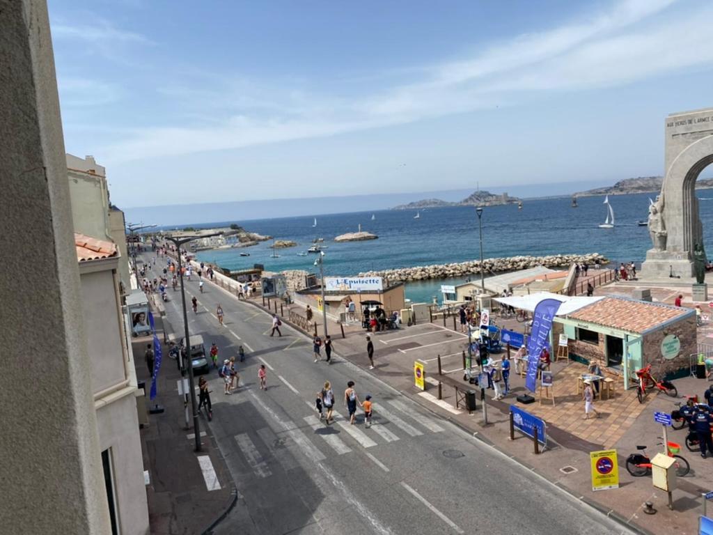 Grand Large Sur La Corniche Marseille Par Conciergerie By Sam Lägenhet Exteriör bild